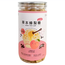 Love Nature Simple Life 依琦匠子 草本蜂梨糖 水蜜桃口味, 500g, 1罐