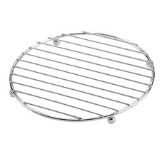 DAY&DAY 日日家居 隔熱墊-大 #304 不鏽鋼材質 Ø205MM ST3006L, 銀色, 1個