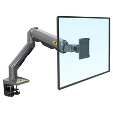 NORTH BAYOU NB 27~45吋桌上型氣壓式液晶螢幕架 G50 桌面夾式, 黑色, 1個