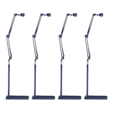 懶人吹風機支架, 130~175cm, 黑色, 4個