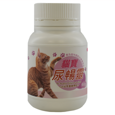 貓寶 尿暢靈, 貓咪專用, 60公克, 泌尿系統/腎臟護理, 1罐, 1瓶