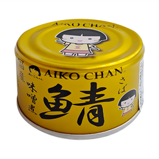 AIKO CHAN 伊藤食品 味噌煮鯖魚罐 金, 150g, 1罐