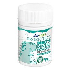 in plus 贏 犬用 好好益菌潔牙拌拌, 30g, 1罐, 補好菌、制壞菌