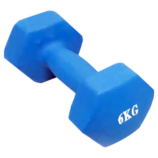 三次方 塑身小啞鈴 6Kg 藍色, 1個