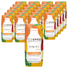 Sangha Farm 蘋果橘子羽衣甘藍口味果汁, 125ml, 24入
