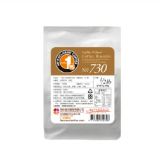 一帖咖啡 NO.730 自家烘焙豆, 咖啡豆(無研磨), 227g, 1包