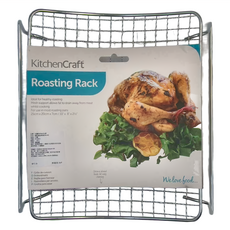 KitchenCraft 網狀濾油烤架 耐熱220度C, 25cm, 1個