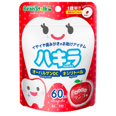 Bean Stalk 清涼糖錠 蘋果味, 60顆, 45g, 1包