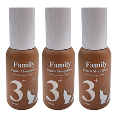 AUROS 光子天使 諾卡草本防蚊蟲噴霧 3歲以上幼童及成人, 80ml, 3瓶