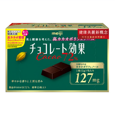 meiji 明治 巧克力效果 CACAO 72%黑巧克力, 65g, 1盒