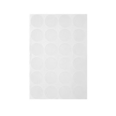 3M 浴室磁磚圓形防滑貼片, 透明, 24片