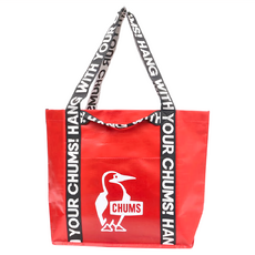 CHUMS Booby Camp Tote 購物袋 紅色, S(35 x 35 x 15cm)