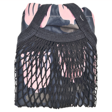 Zappgirlbrabra 泰國網袋手提包, 彩色, 215g, 內布料寬36.8cm 高43cm 外袋長度38cm、高35.5cm(帶子肩背高度約25cm)