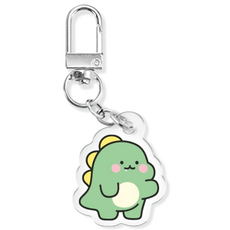 리틀티노 에어팟키링 버즈키링 열쇠고리 아크릴 키링, 리틀티노_그린