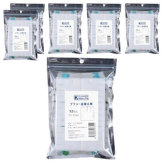 KINBATA 可溶解拋棄式馬桶刷補充包 12片裝, 薰衣草, 6包