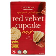 YESYOUCAN 澳洲無麩質紅絲絨蛋糕粉組合, 450g, 1盒