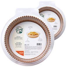 SINCERELY Frog 氣炸鍋專用烘焙紙 40張, 16 x 4.5cm, 16cm, 2組