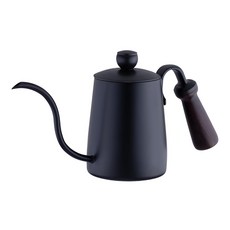 OSAMA 王樣 304手沖細口壺 塗層, 350ml, 1個, 壺體、珠頭、手把