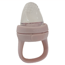 OXO TOT 寶寶咬好滋味奶嘴, 食品級矽膠材質, 煙灰粉, 1個