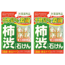 COSMETEX ROLAND 柿渋去味石鹼，殺菌體臭護理, 100g, 2盒