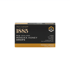 J&P TURNER 1885 紐西蘭麥蘆卡蜂蜜潤喉糖 蜂蜜檸檬 UMF15+, 48g, 1盒