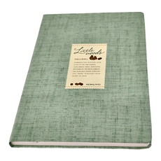 KOKUYO 國譽 Little Woods 8mm硬殼筆記本, 210x143x14mm, 100張, 綠色, 1本