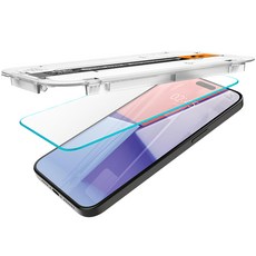 Spigen 強化玻璃螢幕保護貼 Glass tR 易貼 HD 2入組 AGL06872, 1組