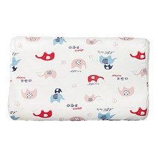 AFAMIC 3D立體護頸天然乳膠透氣孔幼童防蹣記憶枕, 大象