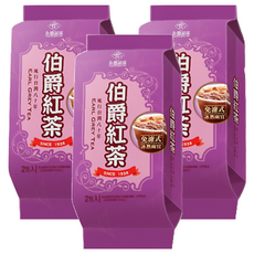 永發茗茶 伯爵紅茶, 佛手柑薰製, 花香檸檬葡萄柚風味, 免濾式, 冷熱皆宜, 30g, 2包, 3袋