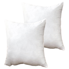 菓拉小舖 莫蘭迪舒心絨抱枕枕芯 PP棉, 50 x 50cm, 單一顏色, 2個