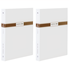 DaTaBanK 三田文具 A4 無瑕4孔夾資料夾 649-70, 白色, 2本