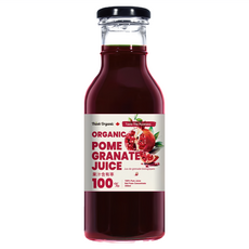 有機思維 有機石榴原汁 350ml，富含膳食纖維、維他命C和鉀，愛美女性不可或缺, 1瓶