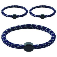 日本ELEBLO防靜電手環 - 深藍M, 手環內徑約17.5公分, 3個