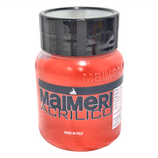 MaIMeRI 美利 壓克力顏料 MA-0934274 SCARLET 猩紅 274, 500ml, 1色