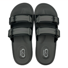 WUWU 冒險家雙帶厚底拖 MA072 42, 灰色, 270mm