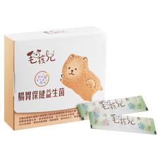 毛孩兒 腸胃保健益生菌粉包, 腸胃保健, 1.5g, 30包, 1盒