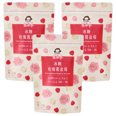 Medolly 蜜思朵 冰糖玫瑰覆盆莓磚, 17g, 15個裝, 3包