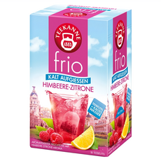 TEEKANNE 恬康樂 frio系列 冷泡茶 覆盆莓檸檬果茶, 2.5g, 18個裝, 1組