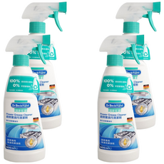 Dr.Beckmann 貝克曼博士 廚房重油污清潔劑 活性泡沫配方 快速分解油垢, 500ml, 4瓶