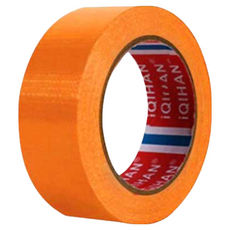 iQIHAN 高黏度強力布膠帶 40mm x 50m 橘色, 1個