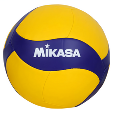 Mikasa Sports 螺旋型TPU合成皮排球 黃藍, MKV360W, 1個