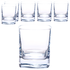 Luigi Bormioli 無鉛水晶雕刻秘威士忌杯 PM1016 380ml, 6個