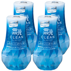 小林製藥 消臭元 CLEAN 廁所空氣芳香劑 花果香氛, 400ml, 4瓶