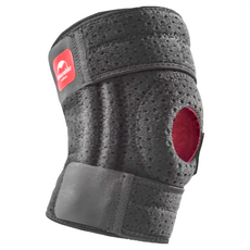 Naturehike 挪客 四支撐強化型戶外登山護膝, L, 黑色, 1個