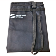 AMBROGIO SANELLI 山里尼 SUPRA 廚刀收納套捲, 6把刀, 黑色, 60x60cm, 1個