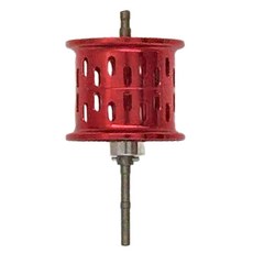 J STREAM 釣魚配件 鋁合金改裝線杯 FOR ABU, 金屬紅, 1個