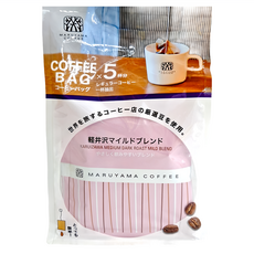 MARUYAMA COFFEE 丸山珈琲 輕井澤濾泡咖啡 中深焙, 11g, 5包, 1袋