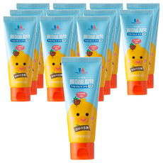 BUSYANGEL 嬰兒牙膏, 無氟, 覆盆莓口味, 60g, 12條