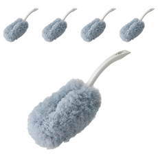 CONDOR 山崎 BATHBON小海豹 平頭型靜電消除毛撢, 灰色, 5個