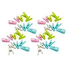 百貨 King 上品快樂 大夾 曬襪夾 晾衣夾 10入, 4袋